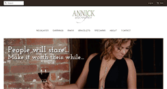 Desktop Screenshot of annickdesigns.com
